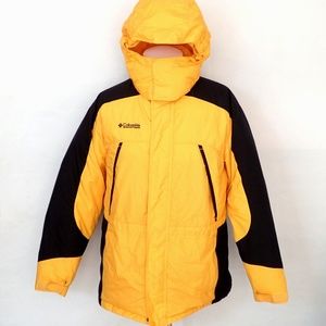 COLUMBIA Down Puffer Winter Ski Jacket Hooded